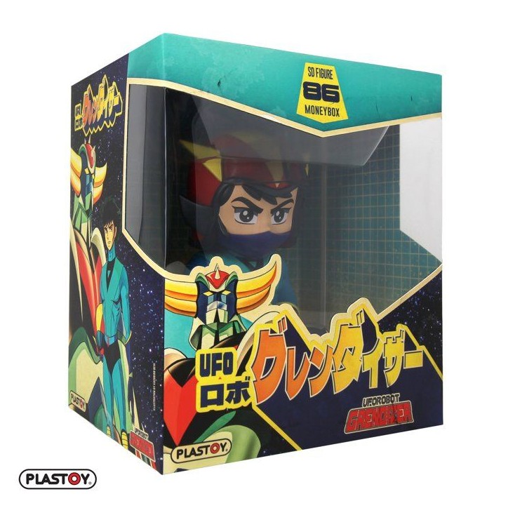 Tirelire - PLASTOY - Goldorak Alcor - Plastique - 15 cm