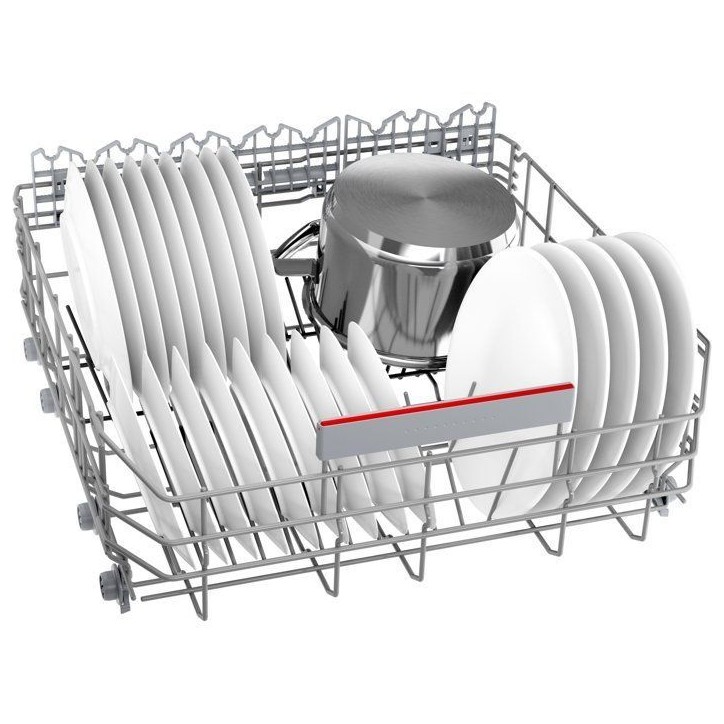 Lave-vaisselle tout encastrable BOSCH SMV4HCX07E SER4 - 14 couverts - L60cm - 42 dB - 6 programmes - Tiroir a couverts Lave-vaisselle tout encastrable BOSCH SMV4HCX07E SER4 - 14 couverts - L60cm - 42 dB - 6 programmes - Tiroir a couverts