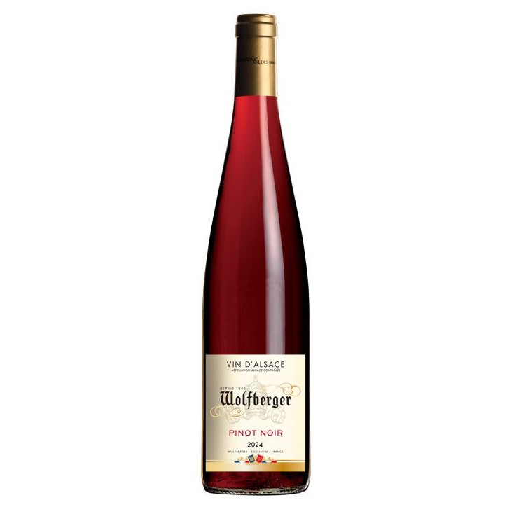 Wolfberger 2024 Alsace Pinot Noir - Vin rouge d'Alsace