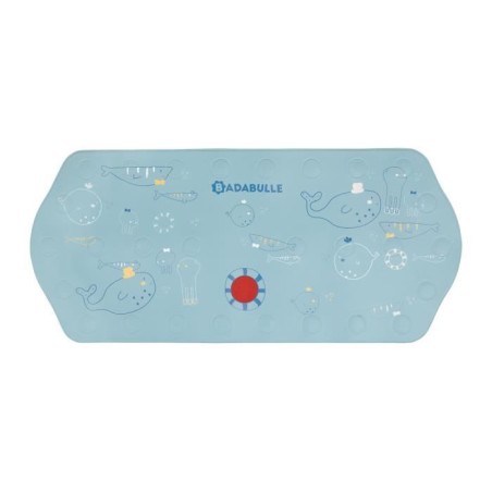 Badabulle Tapis de bain XXL antidérapant avec témoin de température