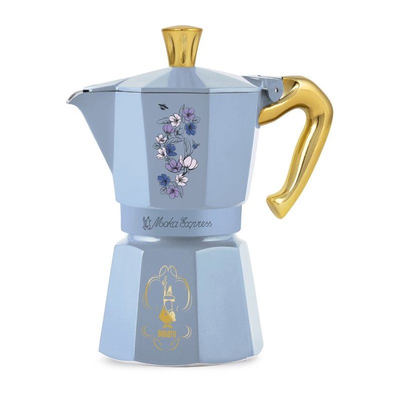 Cafetiere italienne - BIALETTI - Moka express - Collection Birdgerton