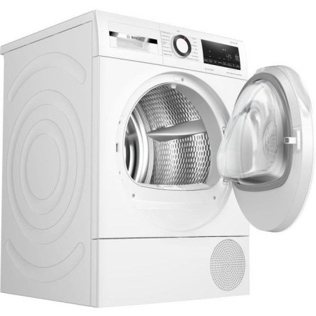 Seche-linge pompe a chaleur BOSCH Série 6 WQG24502FR - 8 kg - Induction - L60 cm - Classe C - Blanc