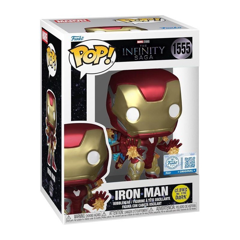 Figurine Funko Pop! - Marvel Iron Man Beams Pop! Plus - Vinyle