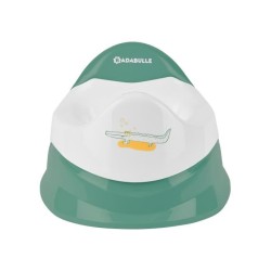 Badabulle Pot d'apprentissage avec cuvette amovible, Antidérapant, As
