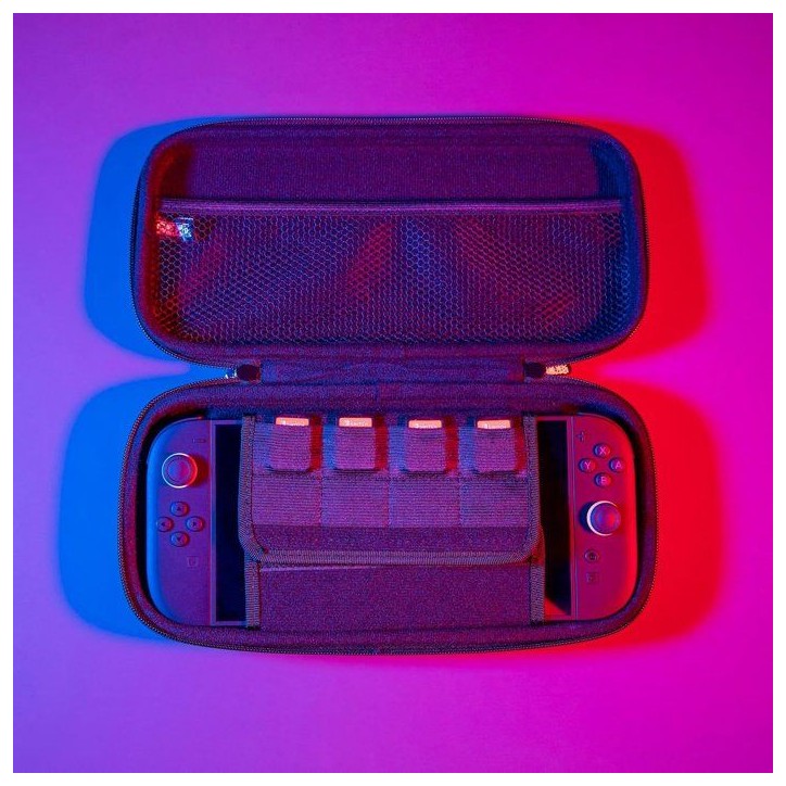 Housse de protection et transport - Nintendo Switch 2 - Konix - One Piece - Rangement accessoires - Motif Luffy Gear 5 - Violet Housse de protection et transport - Nintendo Switch 2 - Konix - One Piece - Rangement accessoires - Motif Luffy Gear 5 - Violet