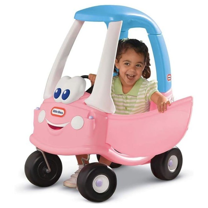 Cozy Coupe - Little Tikes - Princesse - Portes, Klaxon et Plancher a retirer - Des 18 mois Cozy Coupe - Little Tikes - Princesse - Portes, Klaxon et Plancher a retirer - Des 18 mois