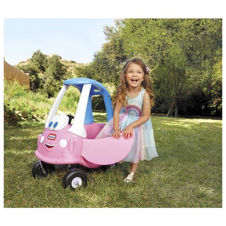 Cozy Coupe - Little Tikes - Princesse - Portes, Klaxon et Plancher a retirer - Des 18 mois Cozy Coupe - Little Tikes - Princesse - Portes, Klaxon et Plancher a retirer - Des 18 mois