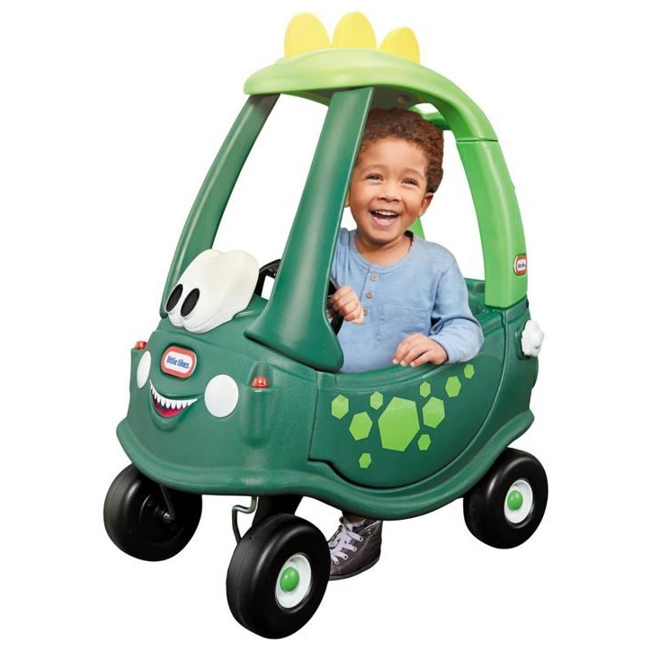 Cozy Coupe - Little Tikes - Dinosaure - Portes, Klaxon et Plancher a retirer - Des 18 mois Cozy Coupe - Little Tikes - Dinosaure - Portes, Klaxon et Plancher a retirer - Des 18 mois