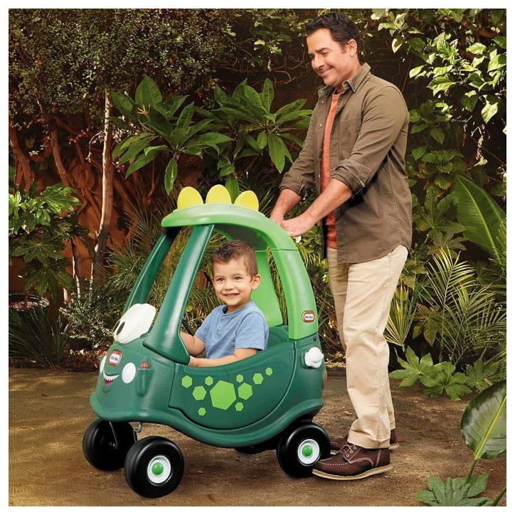 Cozy Coupe - Little Tikes - Dinosaure - Portes, Klaxon et Plancher a retirer - Des 18 mois Cozy Coupe - Little Tikes - Dinosaure - Portes, Klaxon et Plancher a retirer - Des 18 mois