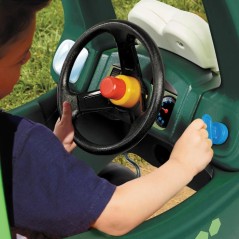 Cozy Coupe - Little Tikes - Dinosaure - Portes, Klaxon et Plancher a r