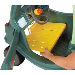 Cozy Coupe - Little Tikes - Dinosaure - Portes, Klaxon et Plancher a r