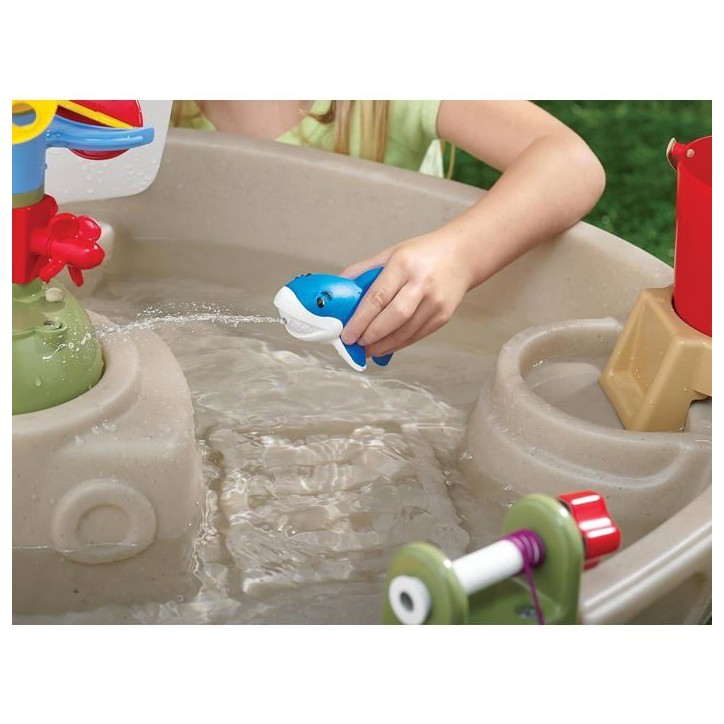 Table de jeux - Little Tikes Anchors Away - Bateau pirate - Canon a eau - Moulin et jeux d'eau Table de jeux - Little Tikes Anchors Away - Bateau pirate - Canon a eau - Moulin et jeux d'eau