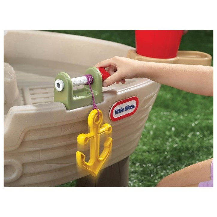 Table de jeux - Little Tikes Anchors Away - Bateau pirate - Canon a eau - Moulin et jeux d'eau Table de jeux - Little Tikes Anchors Away - Bateau pirate - Canon a eau - Moulin et jeux d'eau