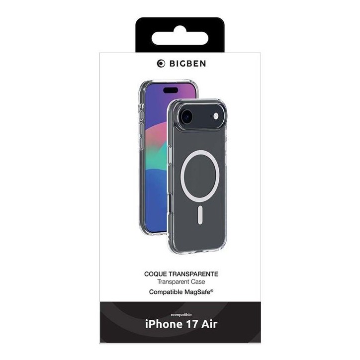 Coque MagSafe - IPhone Air - Hybride - Transparente Coque MagSafe - IPhone Air - Hybride - Transparente