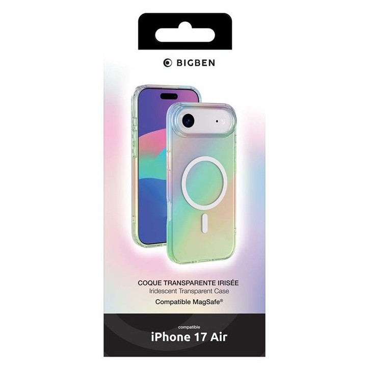 Coque MagSafe - IPhone Air - Semi-transparente - Irisée Coque MagSafe - IPhone Air - Semi-transparente - Irisée