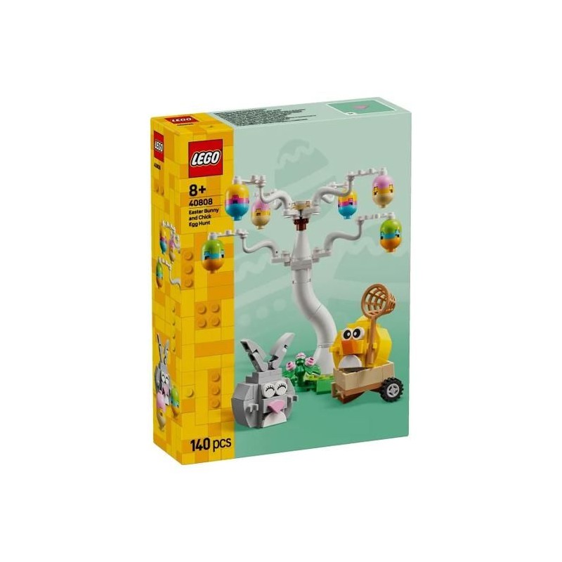 Jouet - LEGO - 40808 - Lapin de Pâques - Set de jeu - 2 animaux - Mul