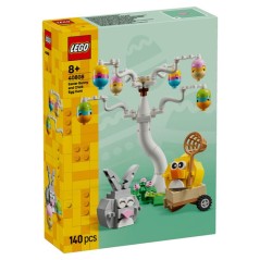 Jouet - LEGO - 40808 - Lapin de Pâques - Set de jeu - 2 animaux - Mul