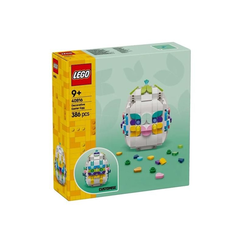 LEGO 40816 L'oeuf de Pâques décoratif Condition : Nouveau.