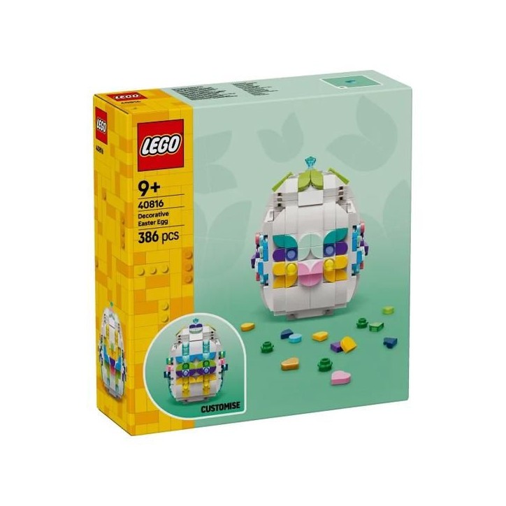 LEGO 40816 L'oeuf de Pâques décoratif Condition : Nouveau. LEGO 40816 L'oeuf de Pâques décoratif Condition : Nouveau.