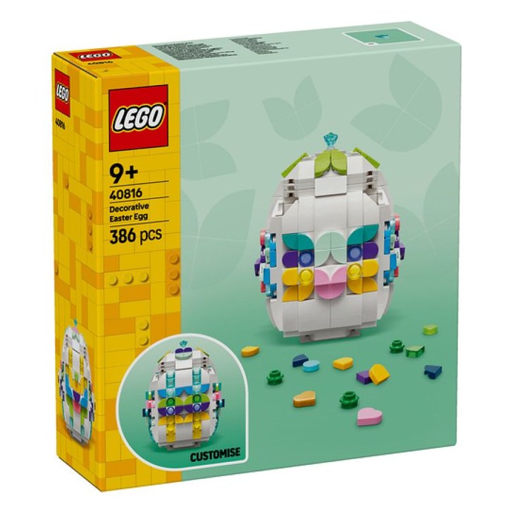 LEGO 40816 L'oeuf de Pâques décoratif Condition : Nouveau. LEGO 40816 L'oeuf de Pâques décoratif Condition : Nouveau.