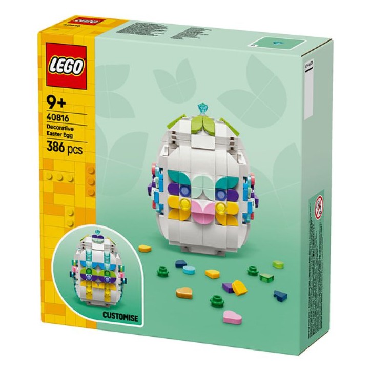 LEGO 40816 L'oeuf de Pâques décoratif Condition : Nouveau. LEGO 40816 L'oeuf de Pâques décoratif Condition : Nouveau.