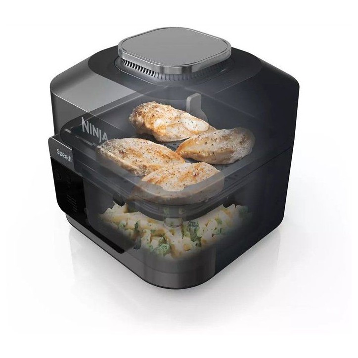 Multicuiseur NINJA - Speedi Rapid Cooker ON500EU - Capacité 5,7L - Argent/Noir - 1760W Multicuiseur NINJA - Speedi Rapid Cooker ON500EU - Capacité 5,7L - Argent/Noir - 1760W