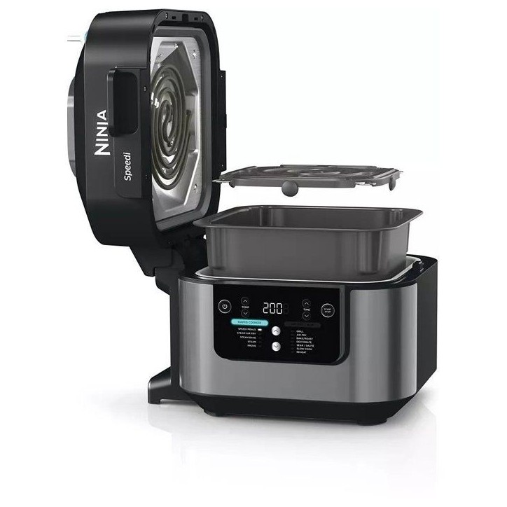 Multicuiseur NINJA - Speedi Rapid Cooker ON500EU - Capacité 5,7L - Argent/Noir - 1760W Multicuiseur NINJA - Speedi Rapid Cooker ON500EU - Capacité 5,7L - Argent/Noir - 1760W