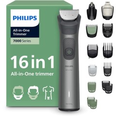 Tondeuse multi-usages - PHILIPS - Série 7000 - 16 en 1 - 21 hauteurs