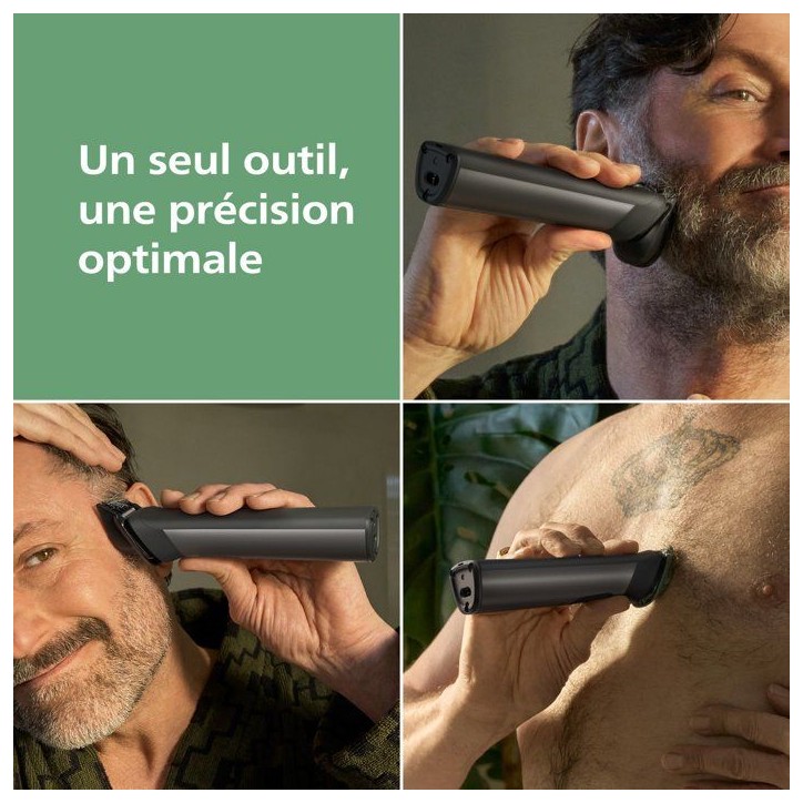Tondeuse multi-usages - PHILIPS - Série 7000 - 16 en 1 - 21 hauteurs de coupe - Étanche Tondeuse multi-usages - PHILIPS - Série 7000 - 16 en 1 - 21 hauteurs de coupe - Étanche