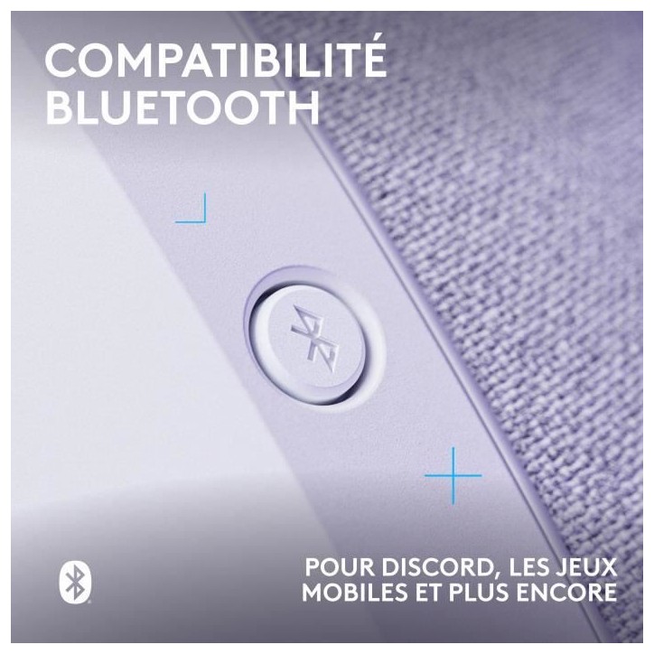 Casque gamer - Sans fil - Logitech G - G321 Lightspeed - Blanc Casque gamer - Sans fil - Logitech G - G321 Lightspeed - Blanc