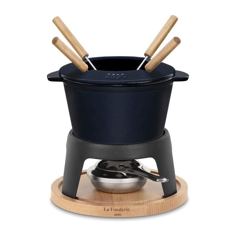 Fondue en fonte émaillée - LA FONDERIE 1890 - MONT D'ARBOIS - 1,2 L