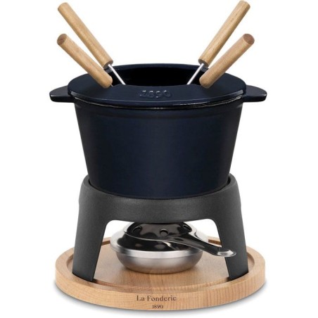 Fondue en fonte émaillée - LA FONDERIE 1890 - MONT D'ARBOIS - 1,2 L