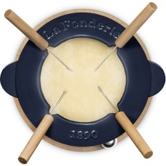 Fondue en fonte émaillée - LA FONDERIE 1890 - MONT D'ARBOIS - 1,2 L