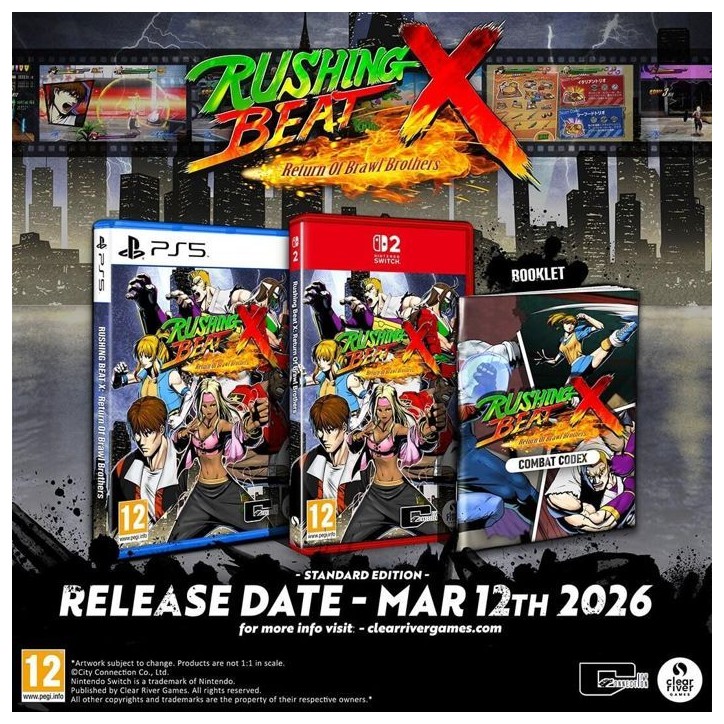 Rushing Beat X: Return of the Brawl Brothers - Jeu PS5 Rushing Beat X: Return of the Brawl Brothers - Jeu PS5