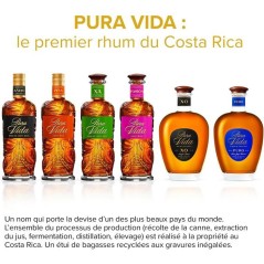 Pura Vida - Añejo - Rhum - 37,5% Vol. - 70cl