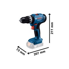 Perceuse a percussion sans fil BOSCH PROFESSIONAL - GSB 18V-25 - 2 bat