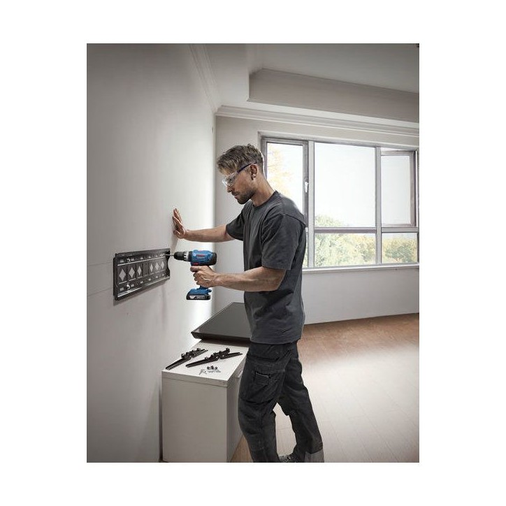 Perceuse a percussion sans fil BOSCH PROFESSIONAL - GSB 18V-25 - 2 batteries GBA 2,0Ah + chargeur GAL 18V-40 L Perceuse a percussion sans fil BOSCH PROFESSIONAL - GSB 18V-25 - 2 batteries GBA 2,0Ah + chargeur GAL 18V-40 L