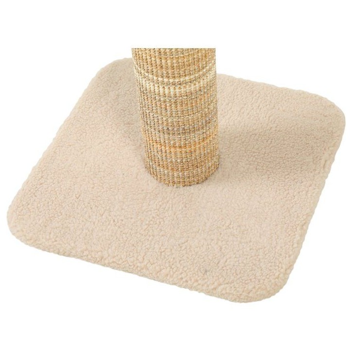 Poteau griffoir chat - ZOLUX - Sisal - Avec jouet suspendu - 60 cm - Boréal - Beige Poteau griffoir chat - ZOLUX - Sisal - Avec jouet suspendu - 60 cm - Boréal - Beige
