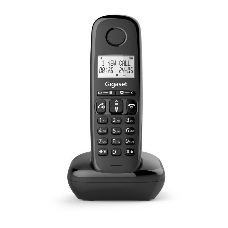 Gigaset Téléphone sans fil noir - BASIC100NOIR