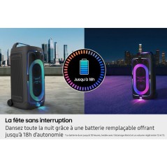 Enceinte - SAMSUNG - MX ST50F/XE - 240 W - Effets lumineux - Bluetooth