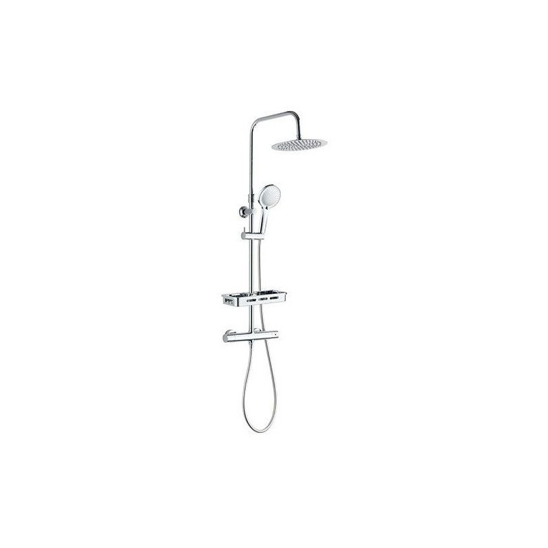 Colonne de douche avec mitigeur thermostatique - Edouard Rousseau - Ar
