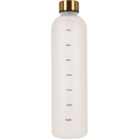Gourde de sport - ATHLECIA - Yoga - 1 L - Ayan -Blanc