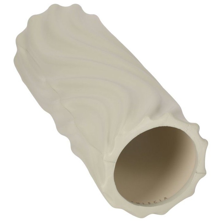Rouleau de Yoga en mouse - ATHLECIA - Malata - Taille unique - Blanc creme