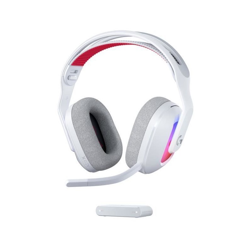 Casque gamer - sans fil - Logitech G - Astro A20 X - Lightspeed - Blan