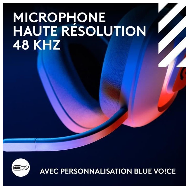 Casque gamer - sans fil - Logitech G - Astro A20 X - Lightspeed - Blanc Casque gamer - sans fil - Logitech G - Astro A20 X - Lightspeed - Blanc
