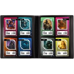 Mini album 160 cartes a collectionner - Konix - 4 pochettes 63 x 88 mm