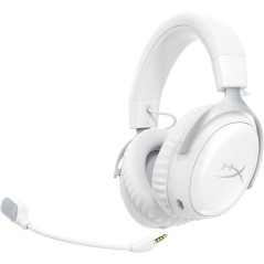Casque Gamer Sans Fil HyperX Cloud III S Wireless blanc pour PC Mac PS