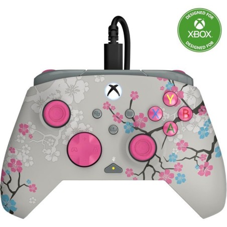 Manette de jeu - Xbox - Rematch Advanced - Filaire - Cherry Blossom -