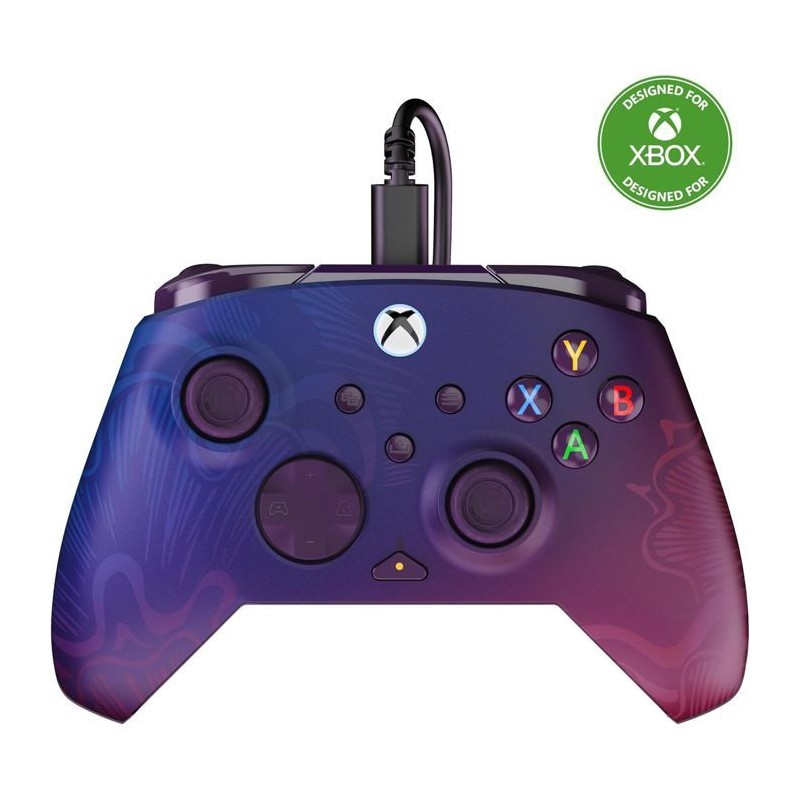 Manette de jeu - Xbox - Rematch Advanced - Filaire - Purple Fade - Com