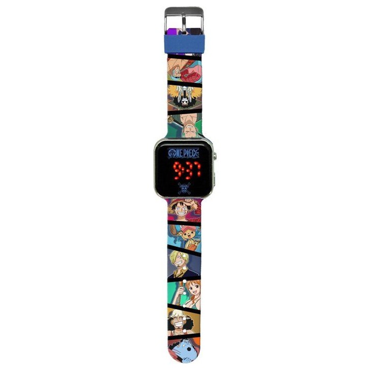 Montre LED - KIDS LICENSING - One Piece - Des 4 ans Montre LED - KIDS LICENSING - One Piece - Des 4 ans